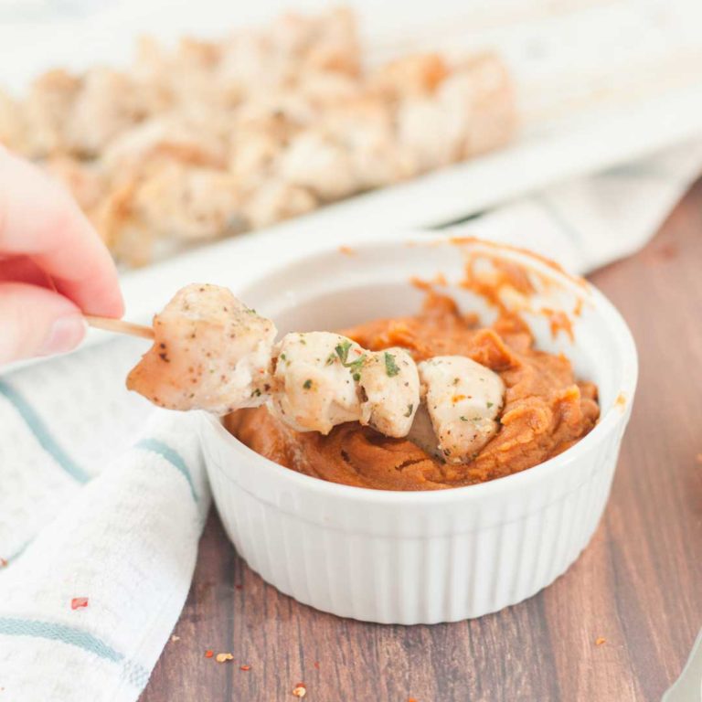 Chicken Skewers With Peanut Sauce