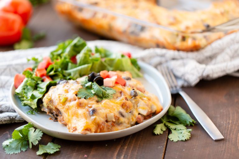 The Best Enchilada Casserole