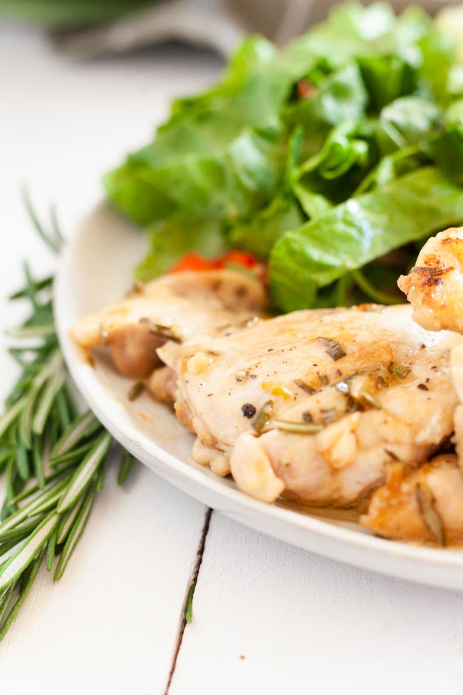 Chicken Thighs with Rosemary