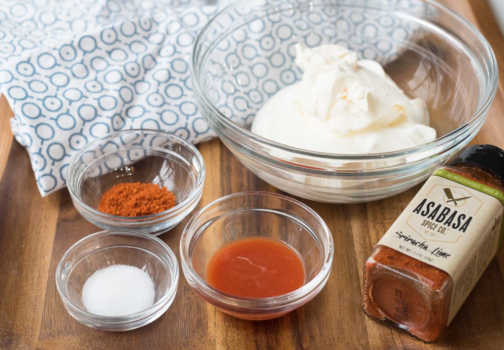 Easy Low Fat Spicy Cream Dip