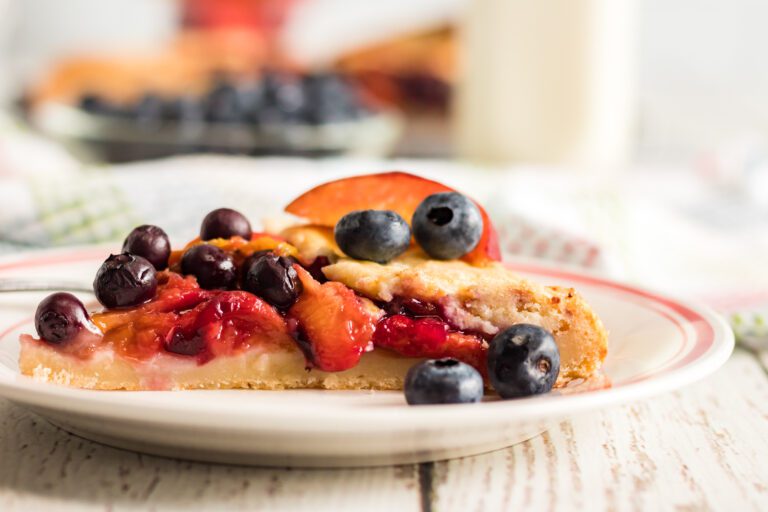 How To Make Blueberry Peach Galette