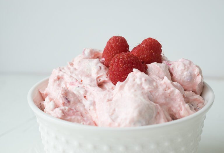 The Best Vanilla Raspberry Whip