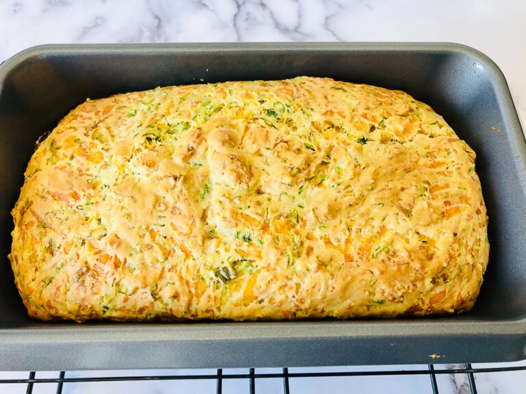 Cheesy Zucchini Quick Bread