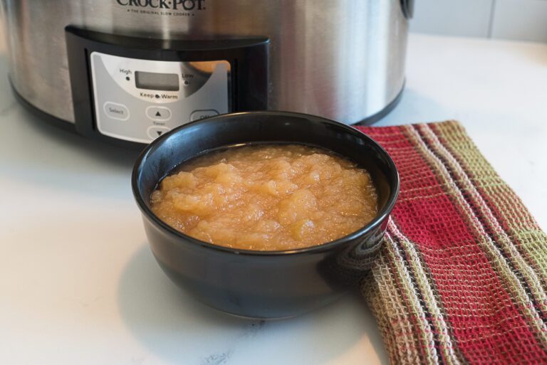How To Make Applesauce In A Slow Cooker