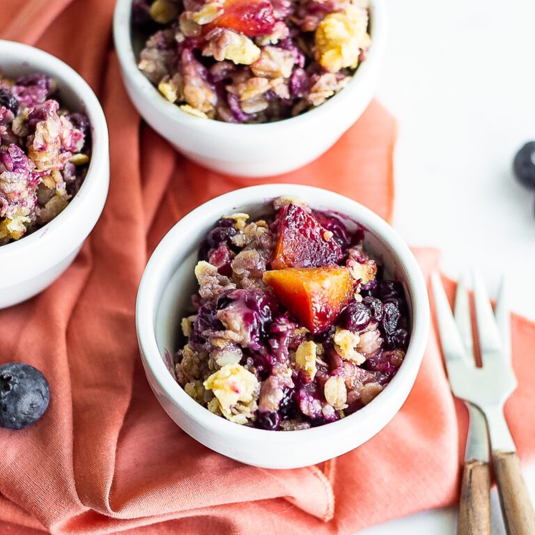 Blueberry Peach Crisp