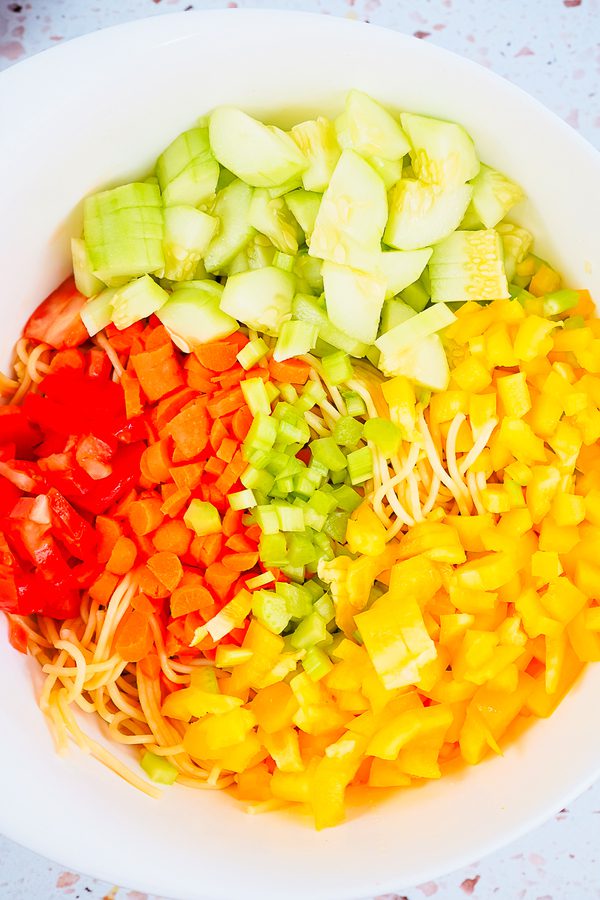 Spaghetti Pasta Salad 