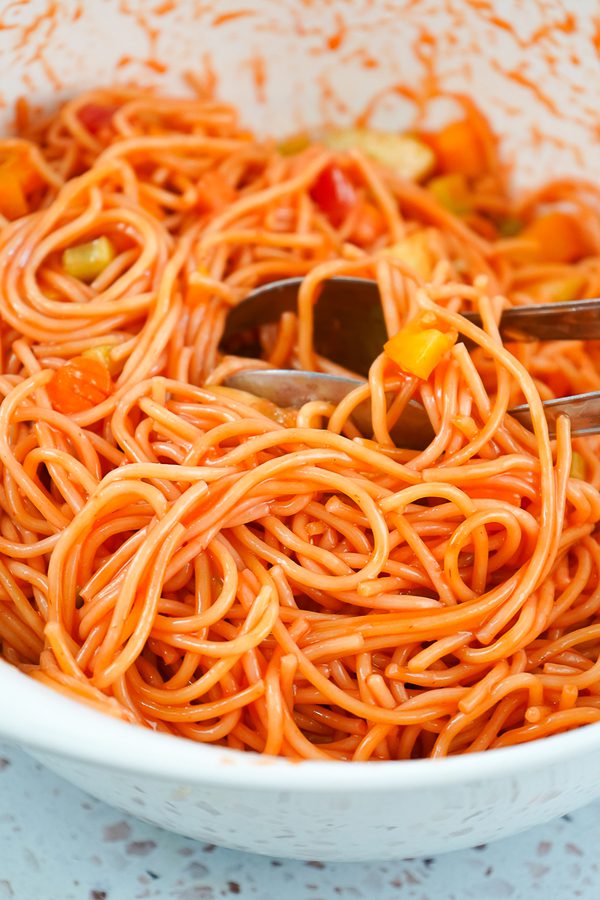 Spaghetti Pasta Salad 