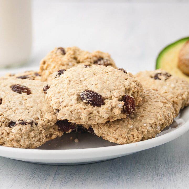 Oatmeal Cookie made with Avocado