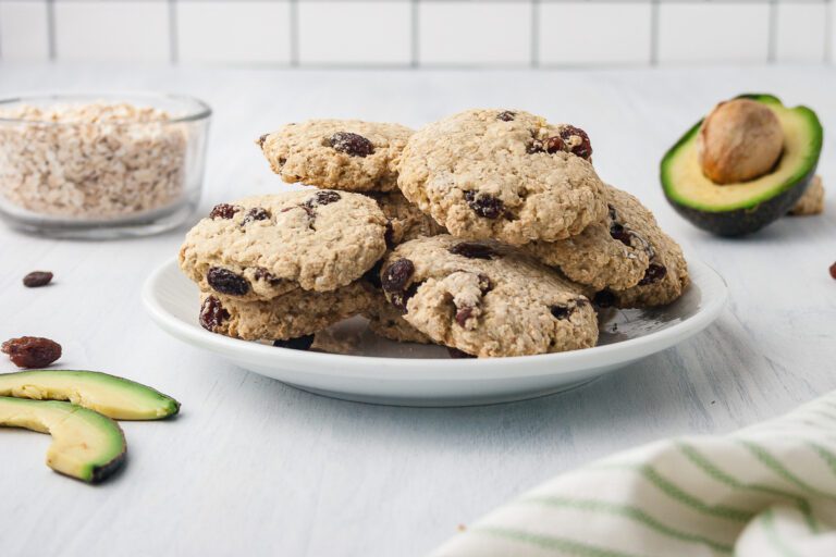 Oatmeal Cookies made with Avocado