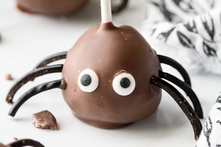 Cake Pops That Look Like Spiders