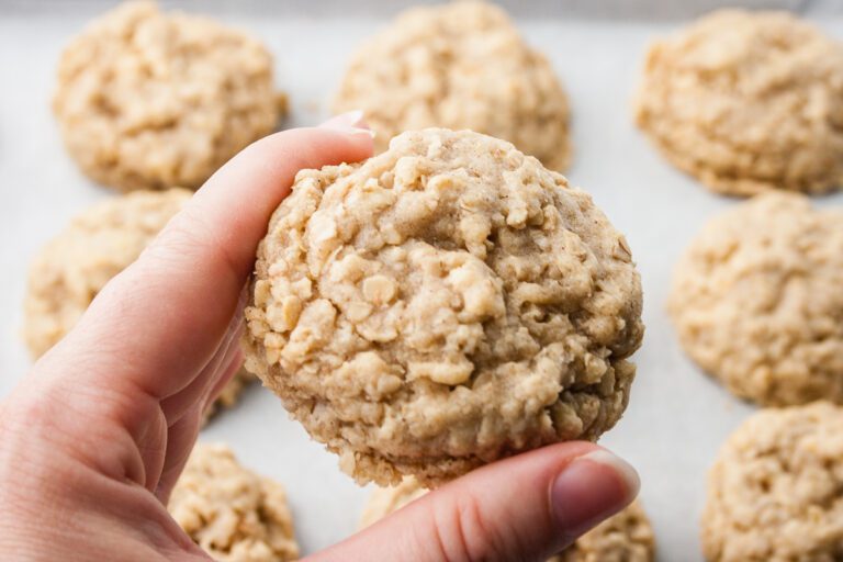 Cinnamon Sugar Oatmeal Cookies