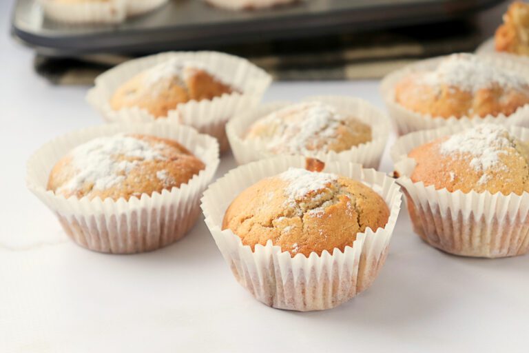 Cupcakes made with Apples