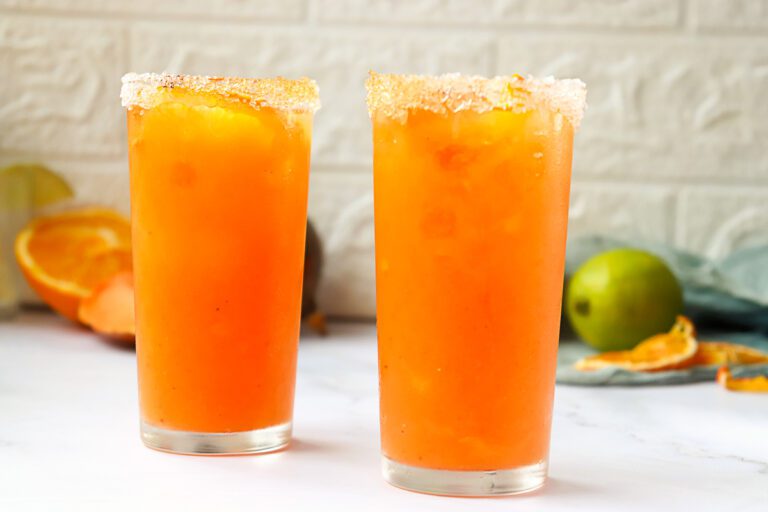 Cocktail made with Pumpkin and spices