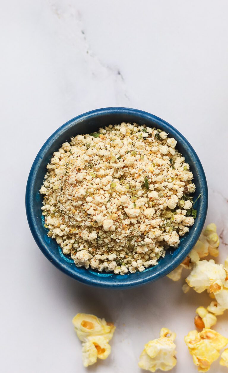 Popcorn seasoning made to taste like sour cream and onion