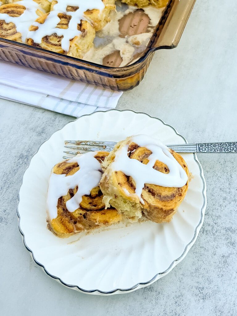 Cinnamon Rolls with Half and Half
