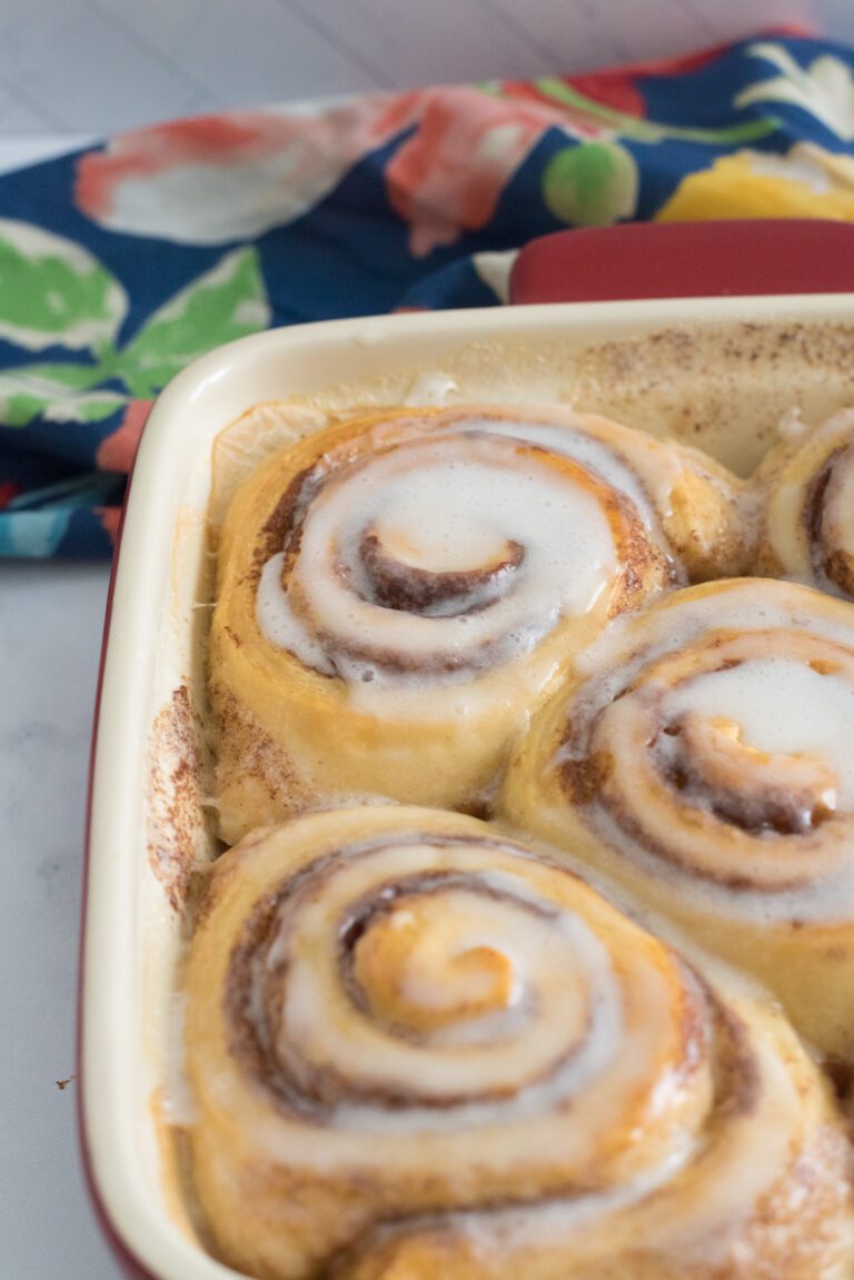 Cinnamon Roll Hack with Milk