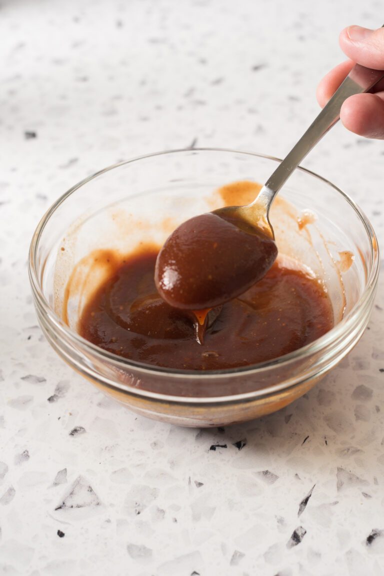 Meatloaf glaze made without using brown sugar