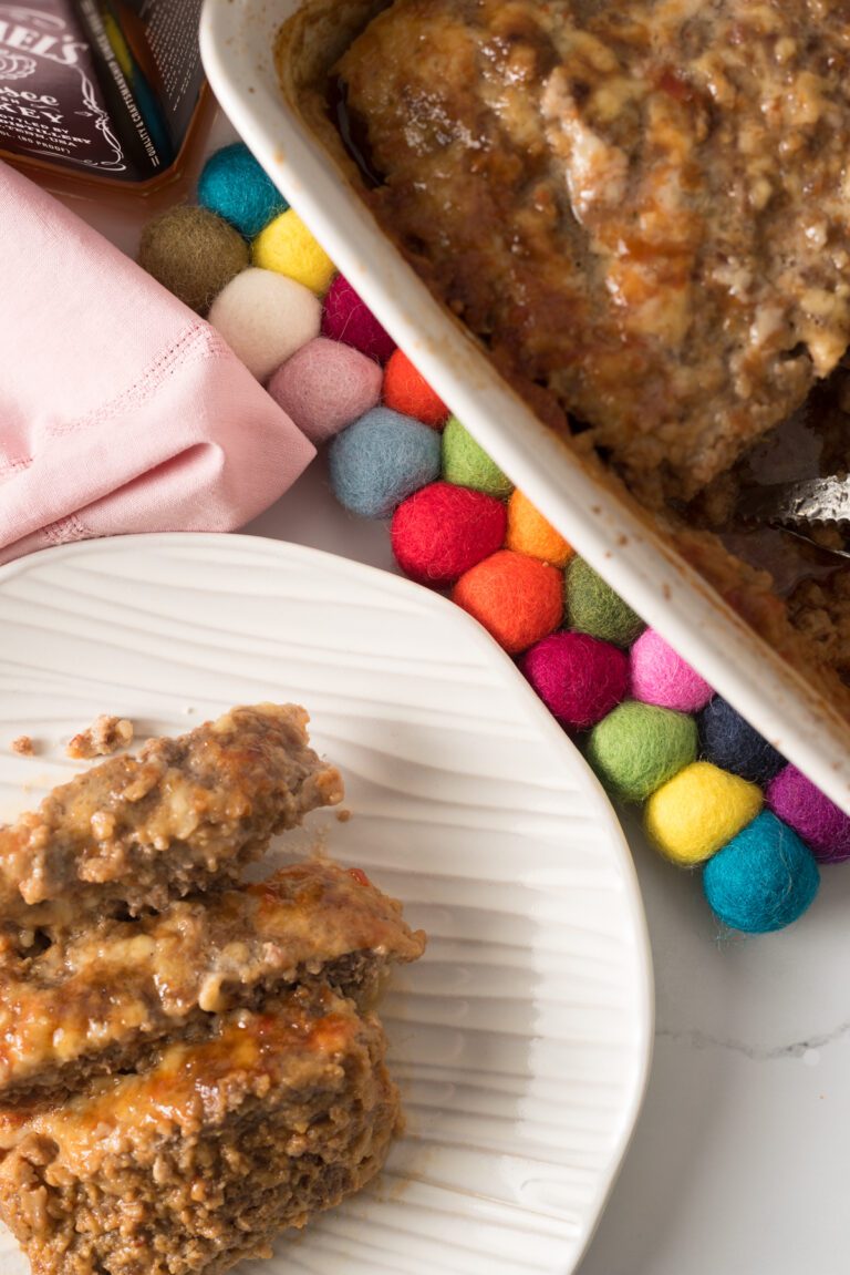 Meatloaf made with Jack Daniels Whiskey