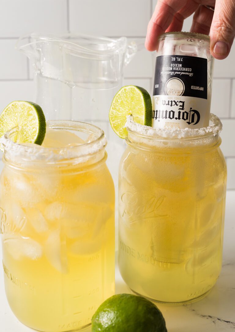 Margarita with a Beer Bottle