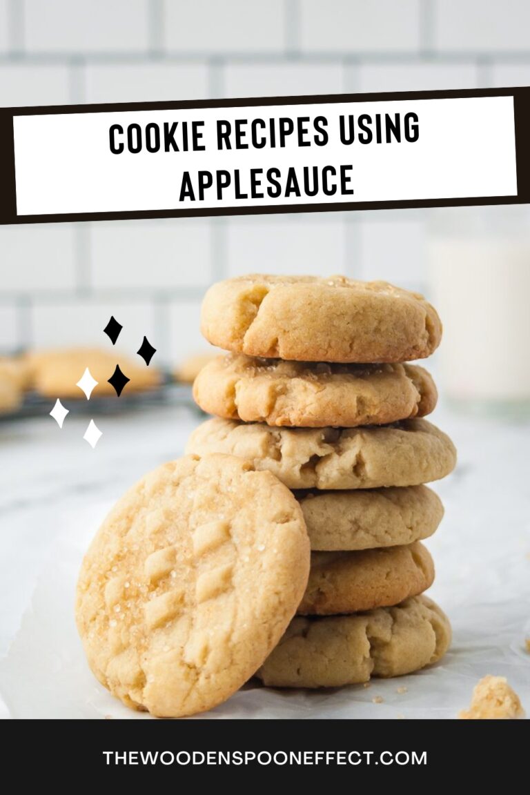 Stack of Applesauce sugar cookies