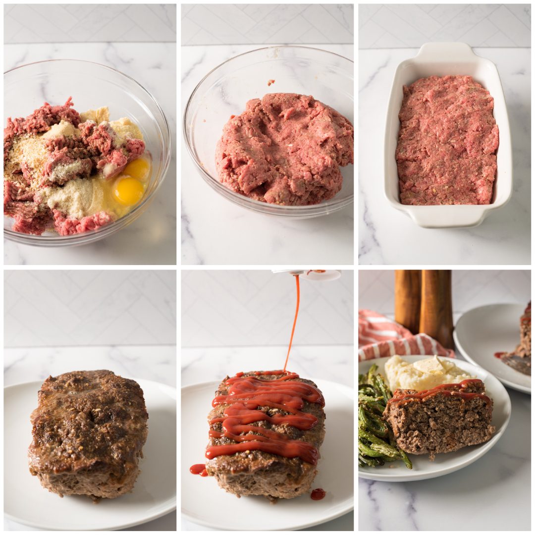 Meatloaf made with the ketogenic diet in mind.