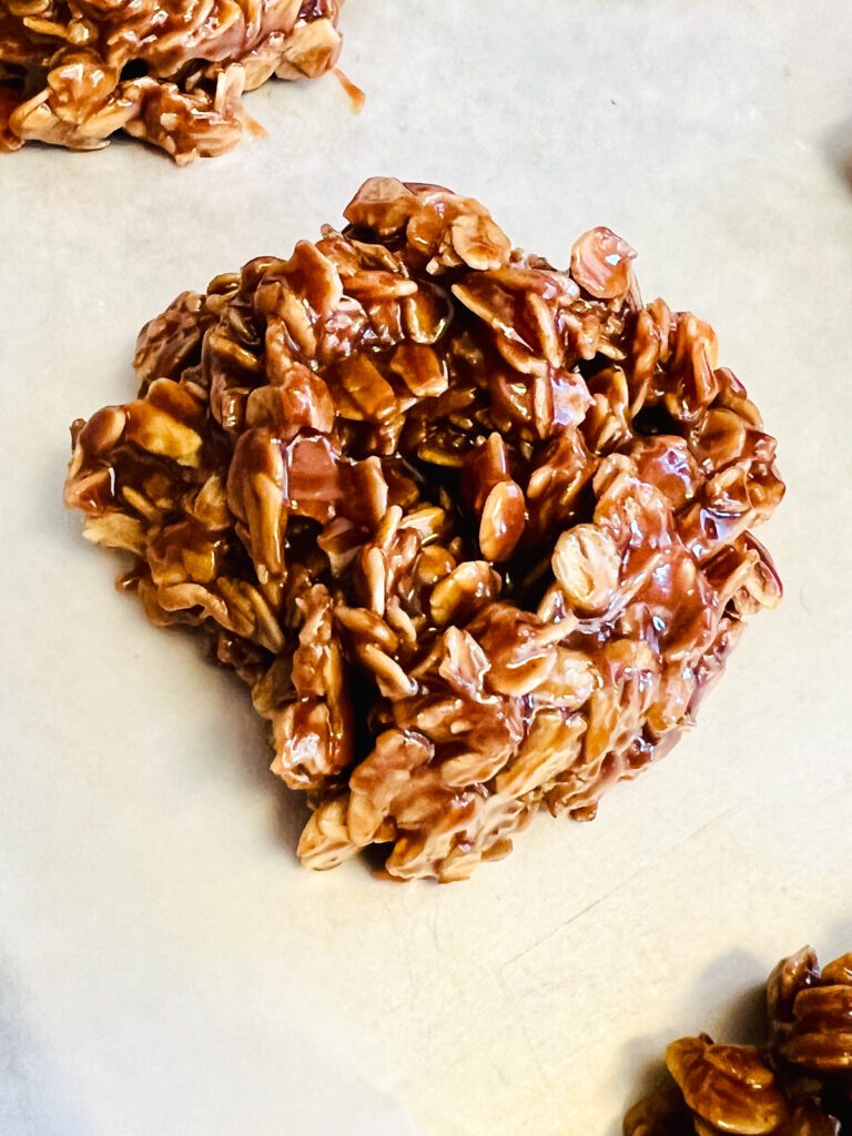 Chocolate No Bake Oatmeal Cookies