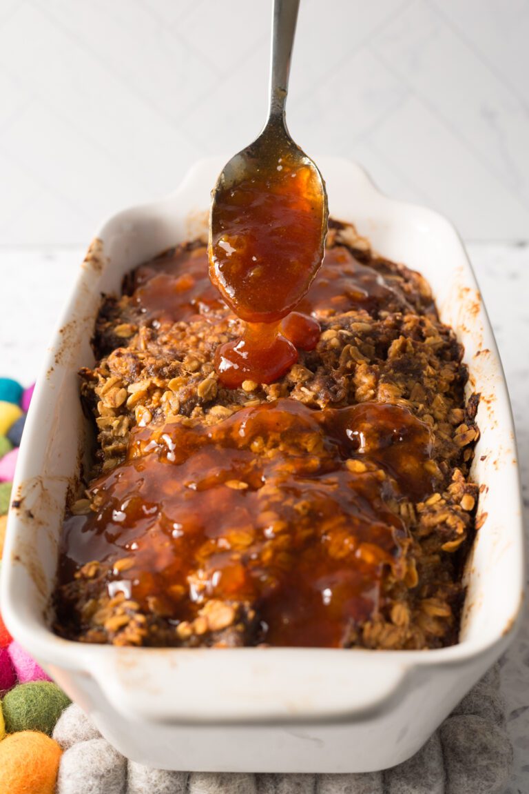 Easy Meatloaf recipe with oatmeal