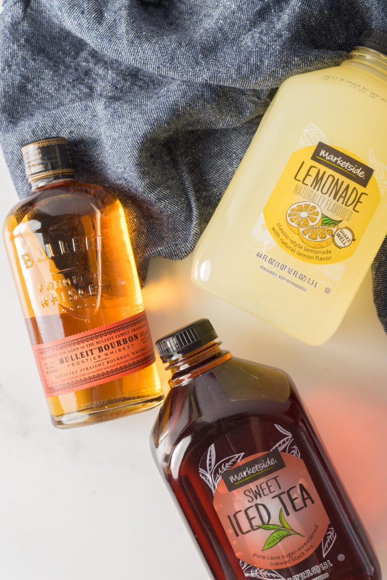 Refreshing drink mix made with Tea, lemonade and a splash pf bourbon- named after the professional golfer Arnold Palmer
