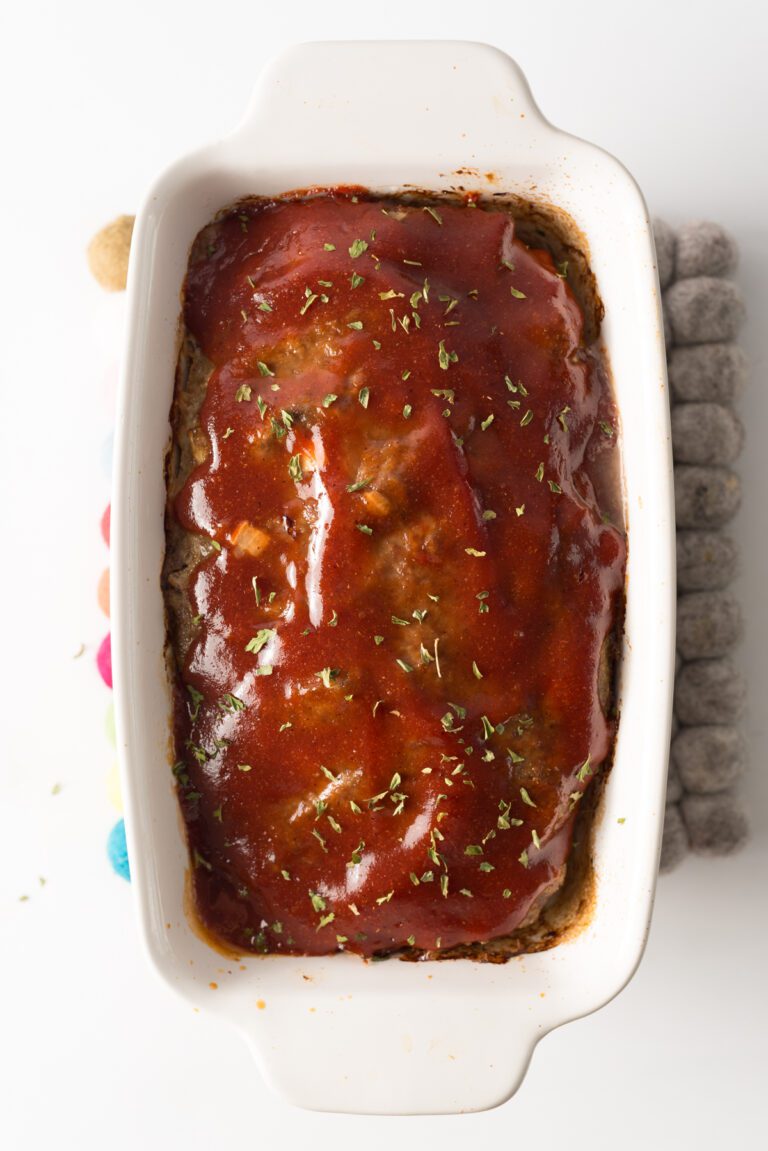 Simple meatloaf recipe that tastes like it came straight from your grandmas oven.