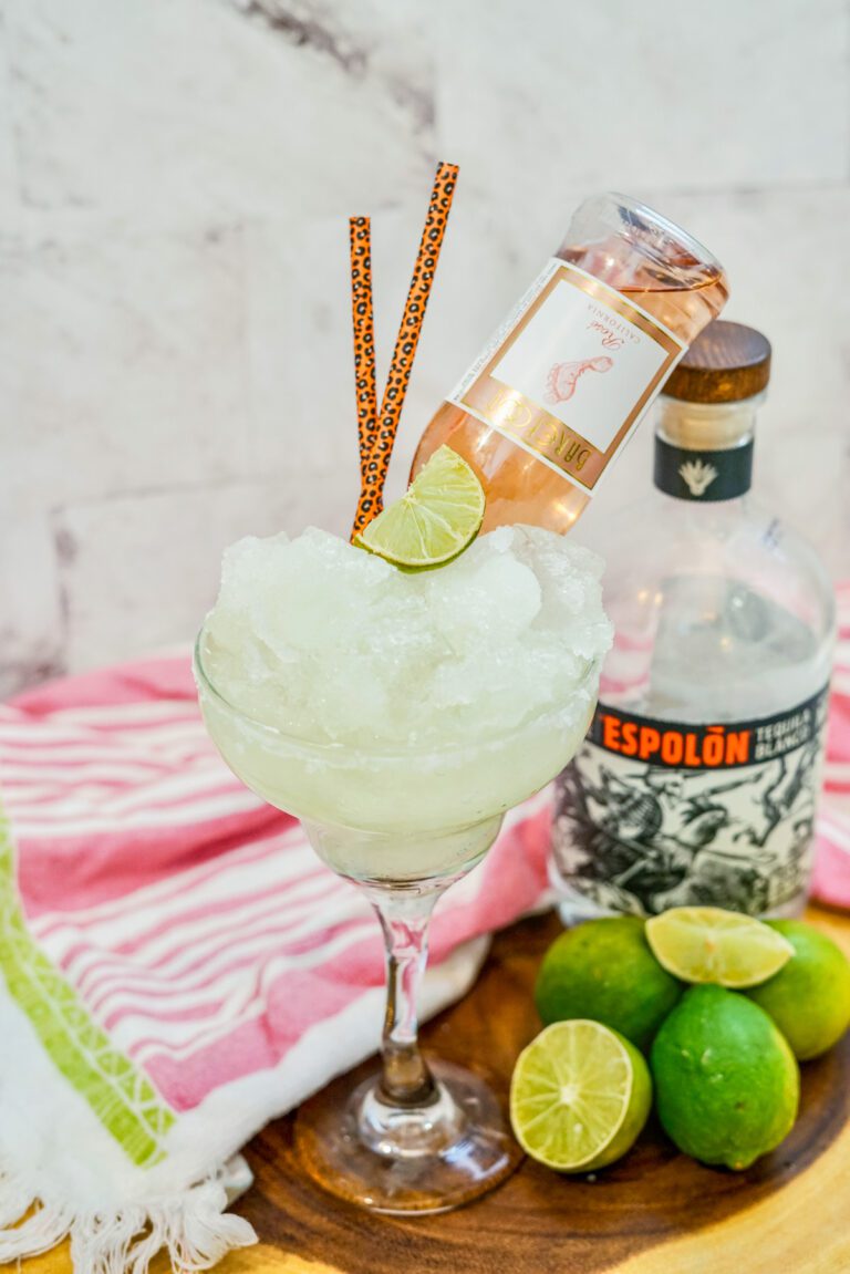 Refreshing Home frozen margarita