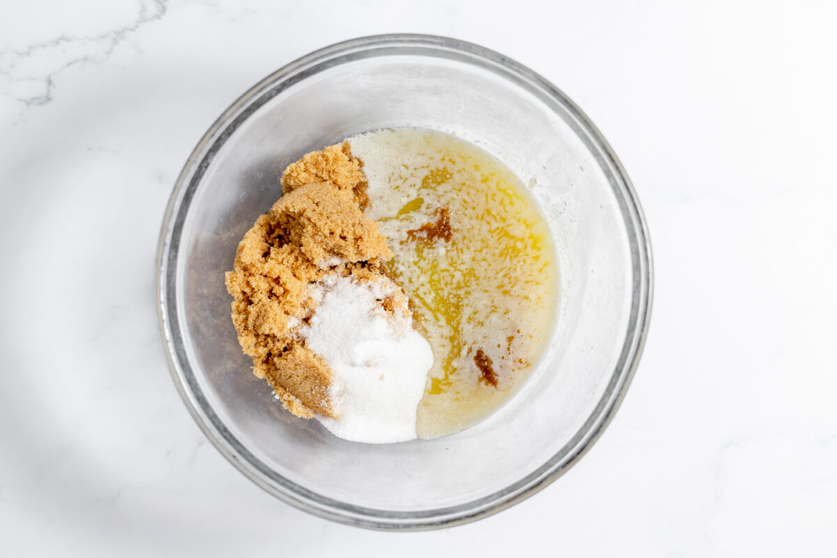 whisk the batter in butter