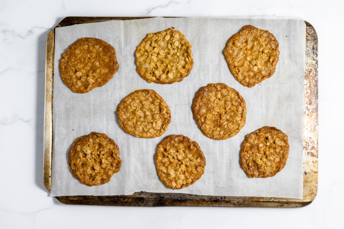 Bake in preheated oven for 5-7 minutes until lightly golden