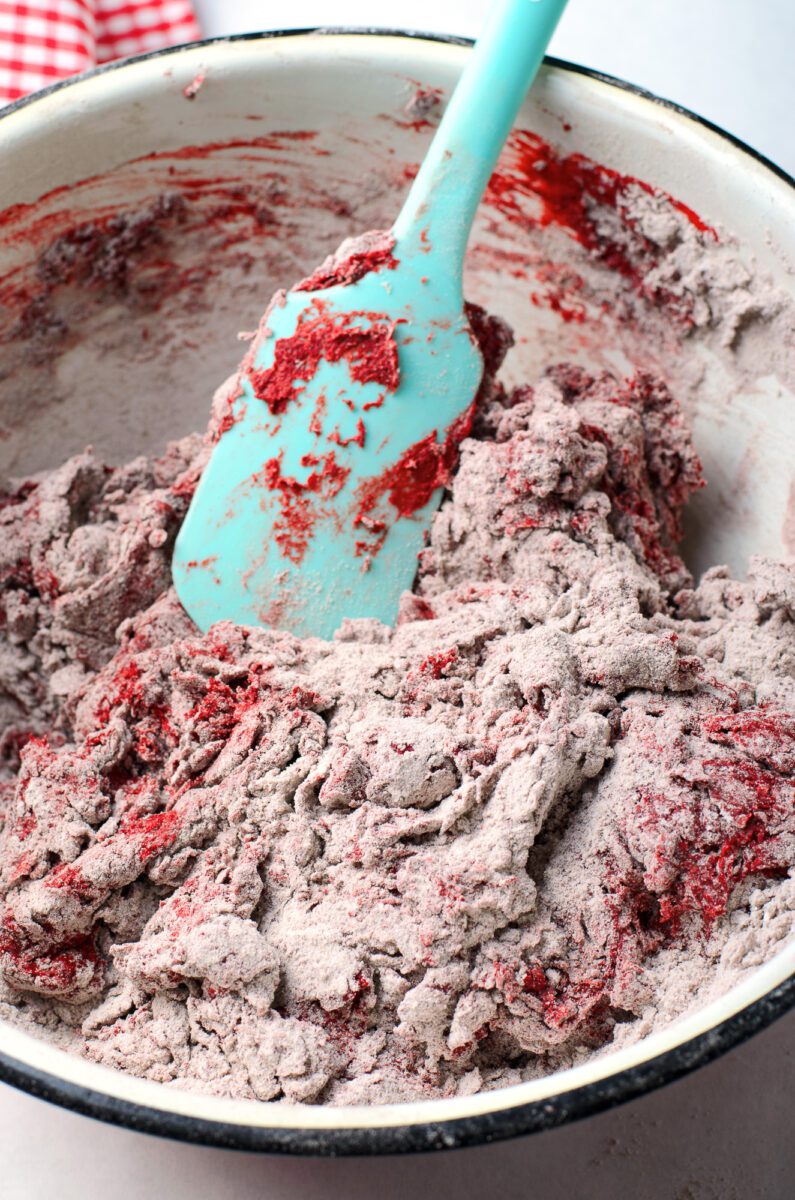 stir until the dough comes together