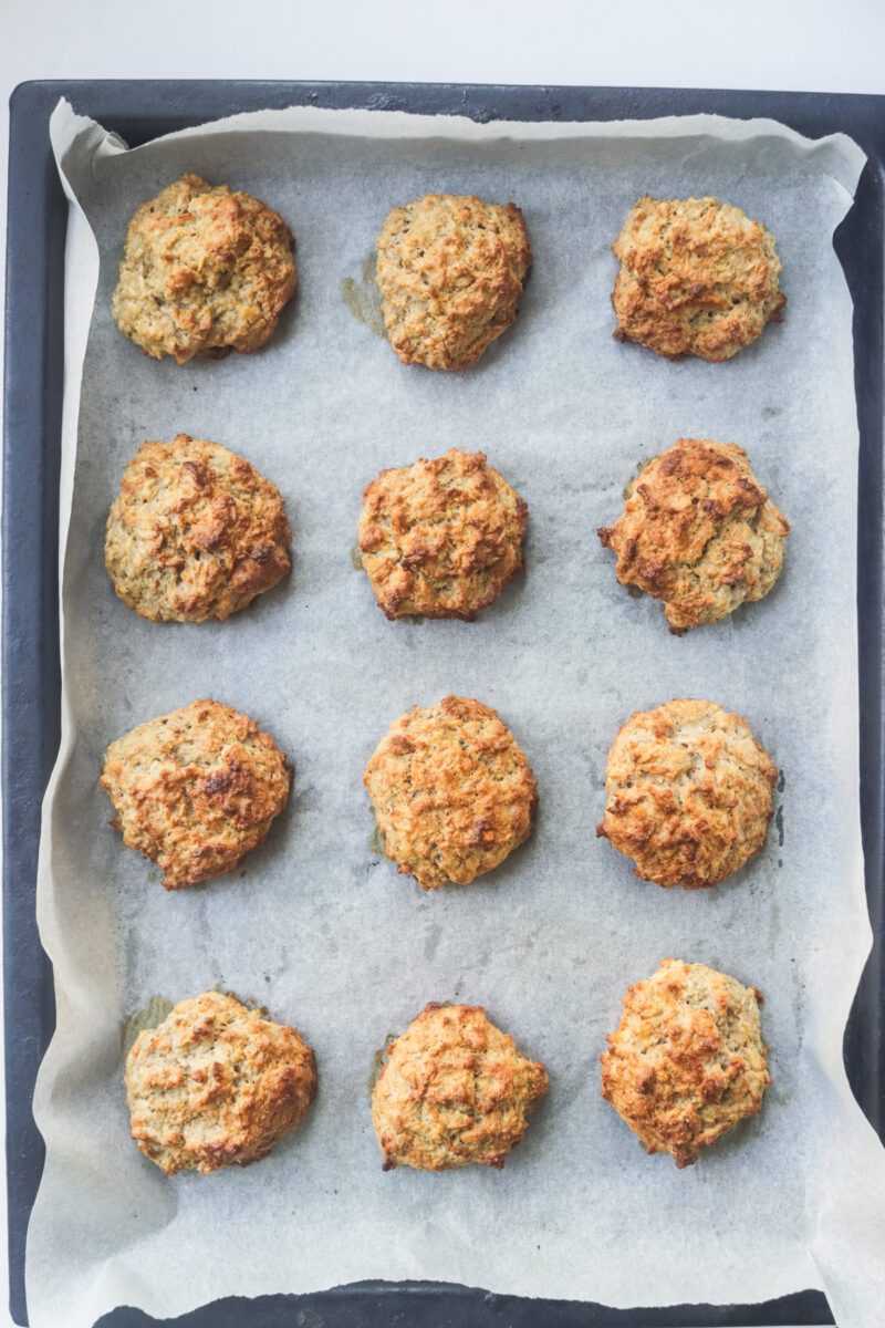 Bake the cookies at desired temperature