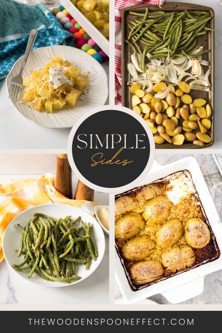 collage of Side dishes