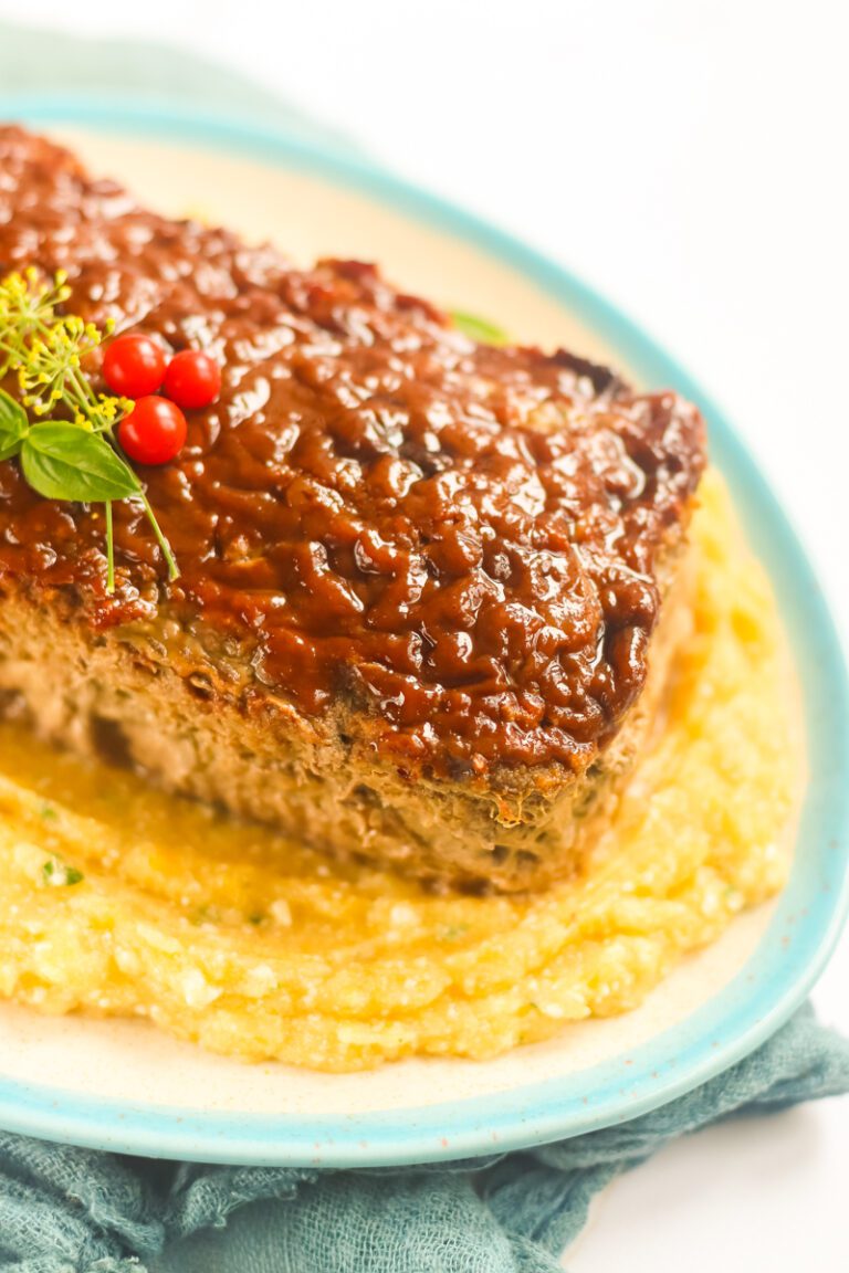 Easy Meatloaf made with Sweet Texas BBQ sauce