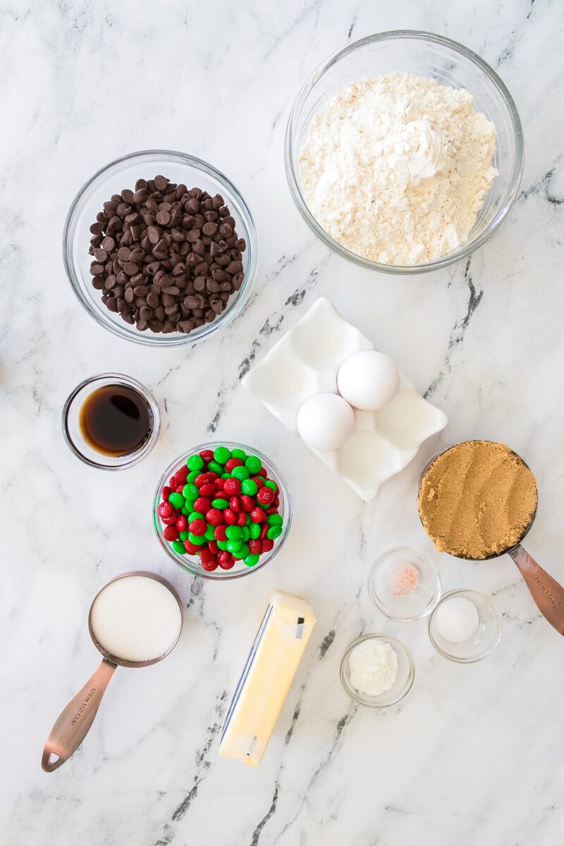One Easy homemade Pan sized cookie cut into multiple bars