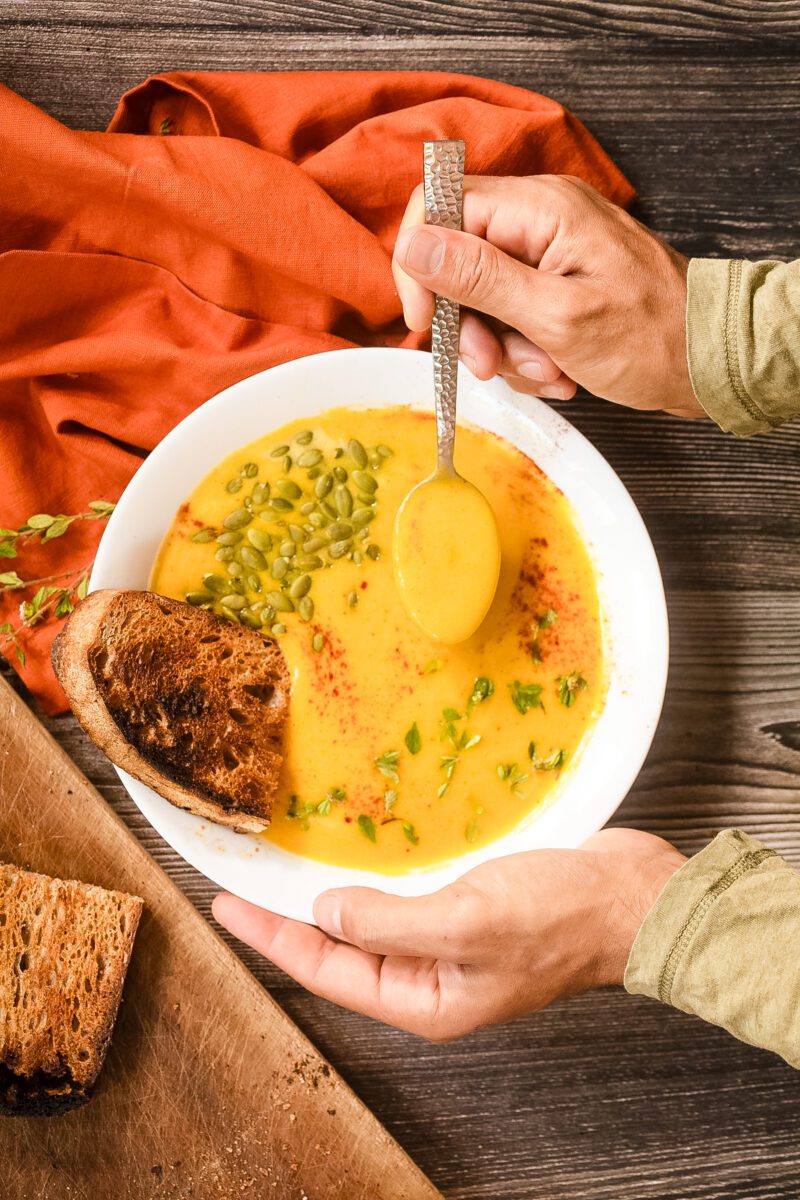 Easy soup recipe- Butternut Squash Soup