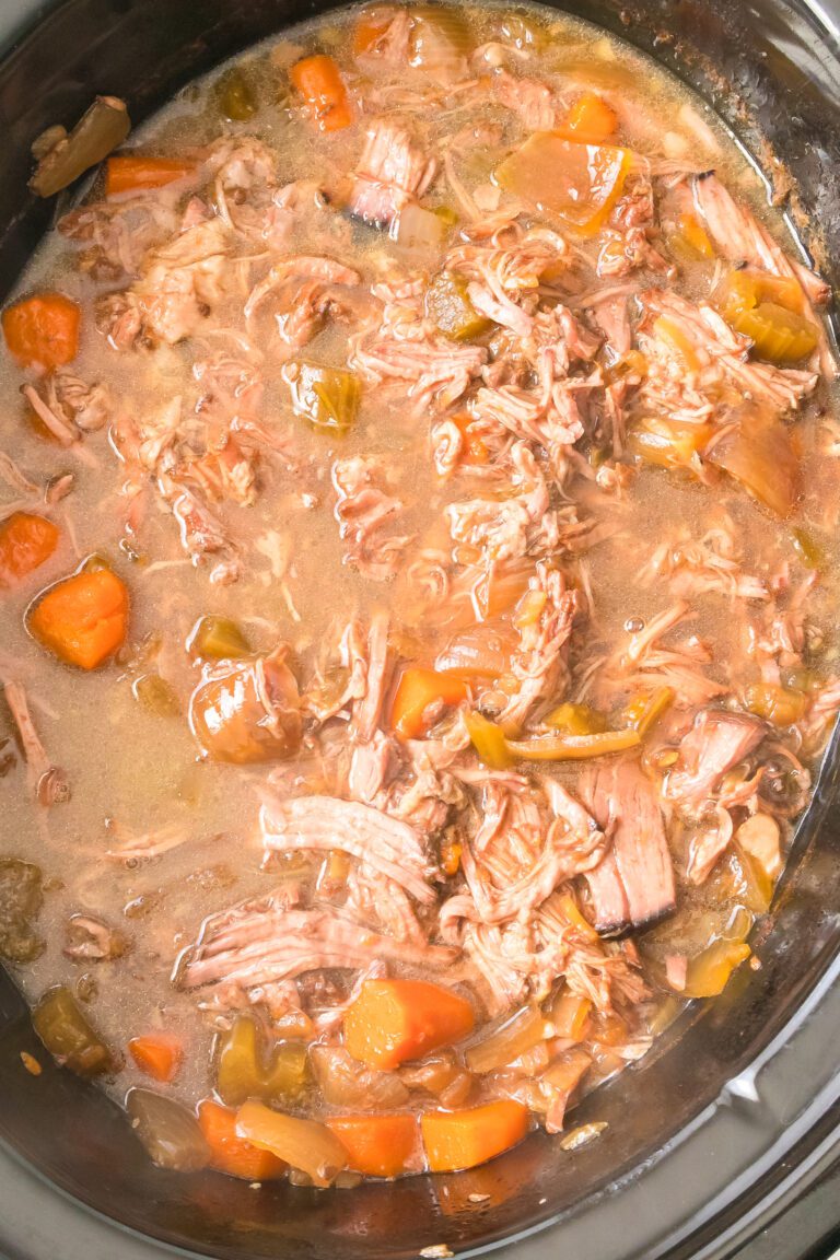 Chuck roast recipe in the slow cooker
