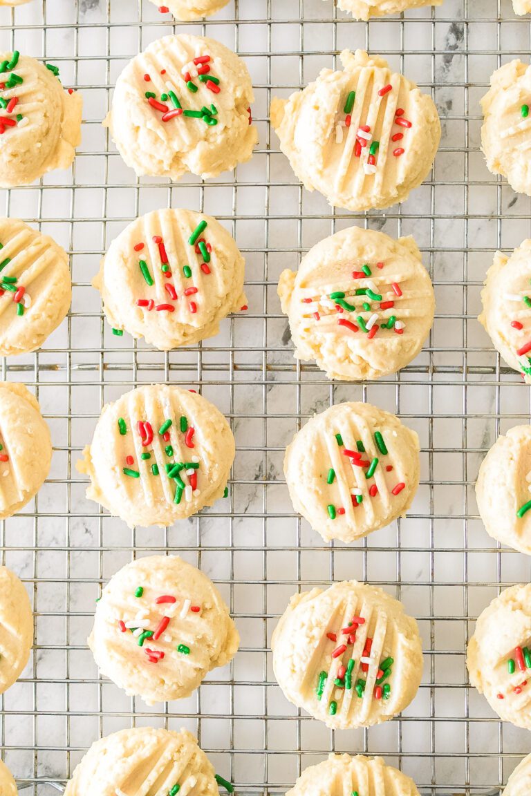 Shortbread- Butter Cookies- decorated for Christmas