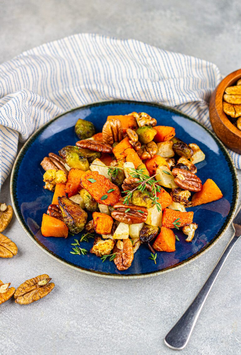 Vegetables made in an air fryer