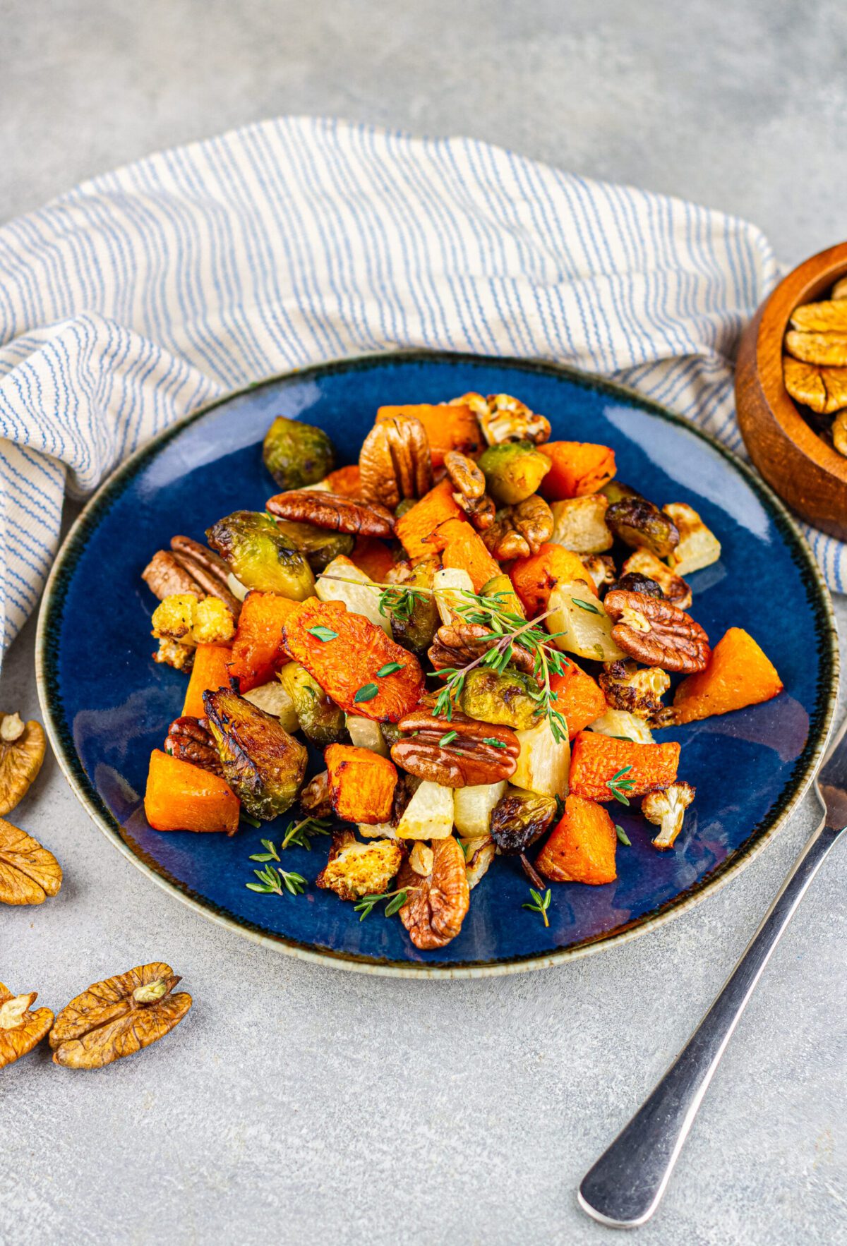 Vegetables made in an air fryer